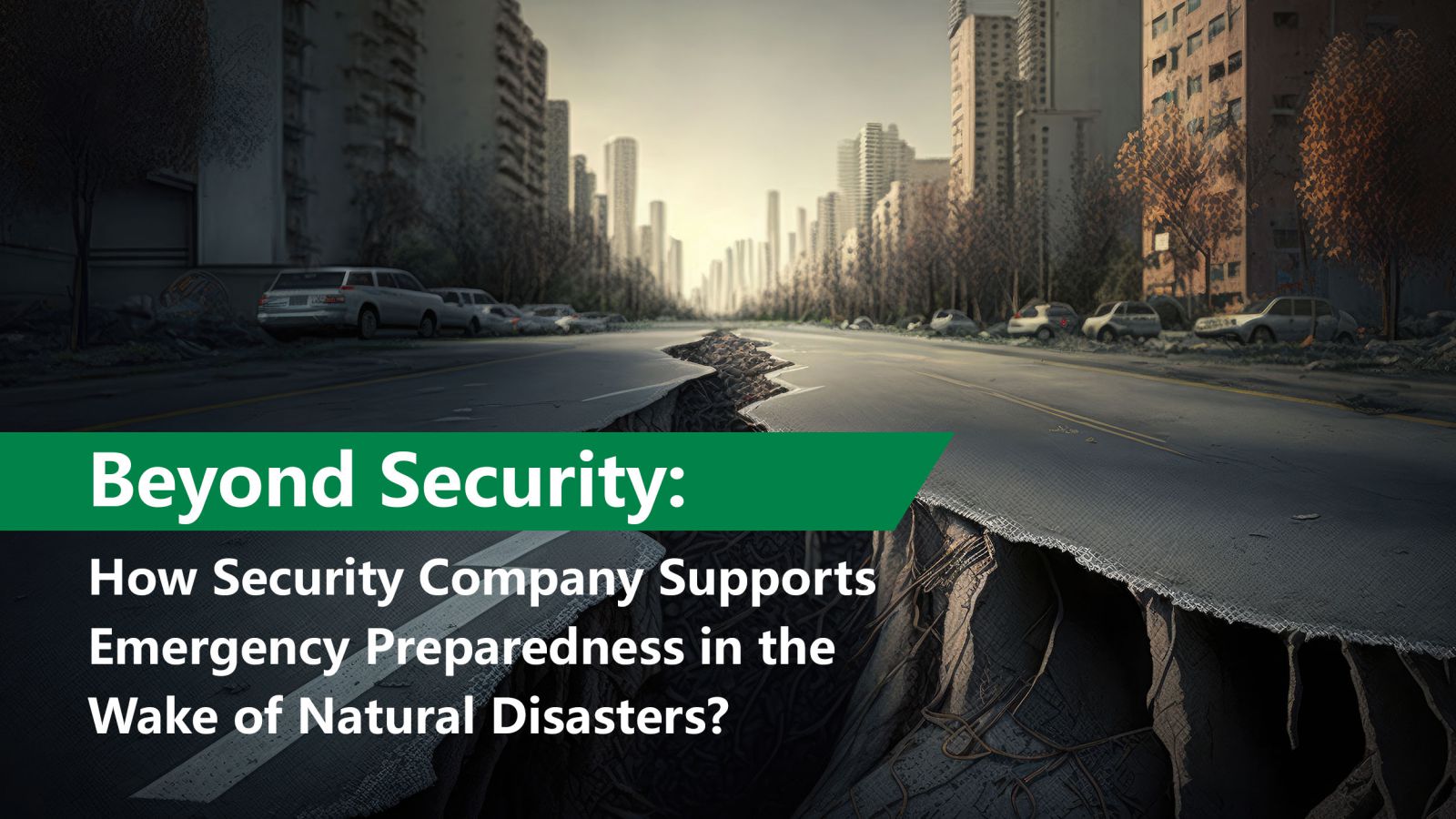 Beyond Security: How Security Company Supports Emergency Preparedness In The Wake Of Natural Disasters | Guardforce Thailand Blog